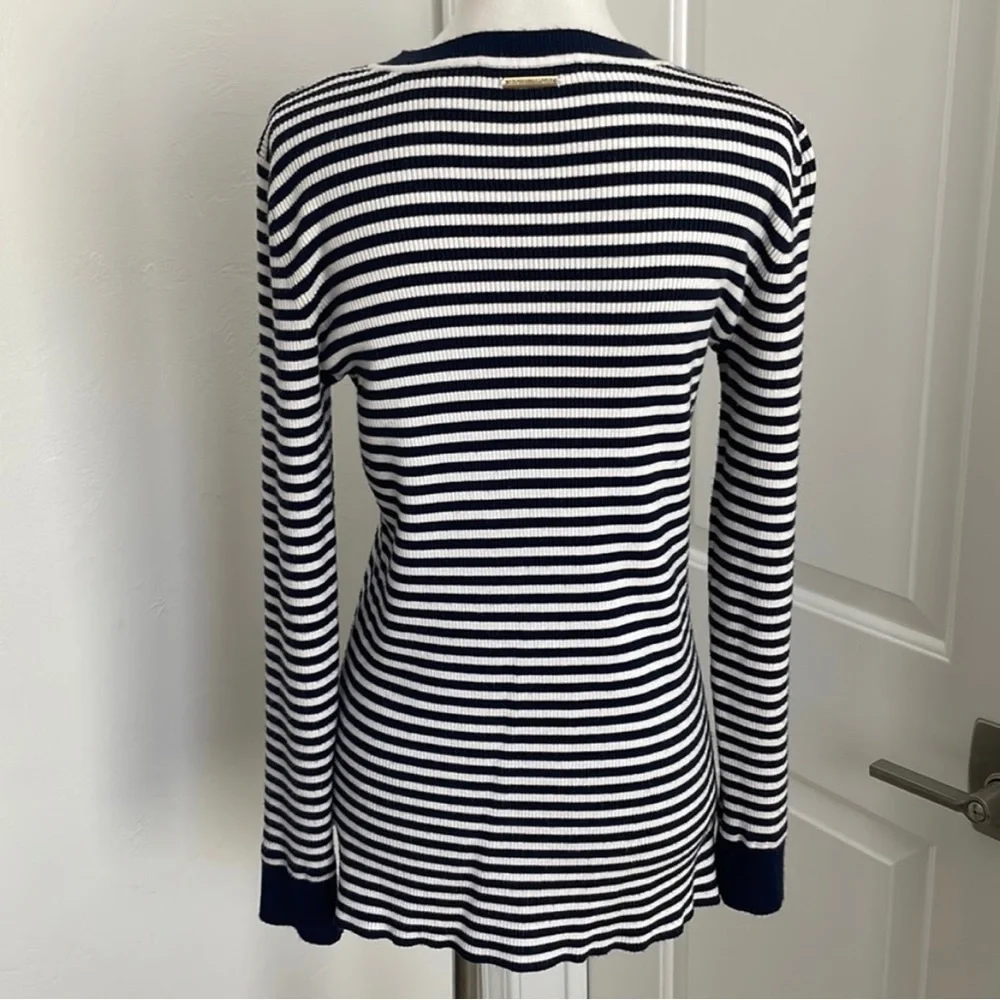EUC Michael Kors Striped Top Size Small